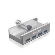 QIC 铝合金卡扣式USB（3.0）分线器 四口