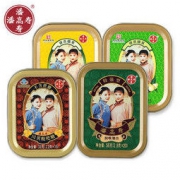 潘高寿 川贝枇杷无糖润喉糖 4盒4口味 29.3元包邮（需用券）