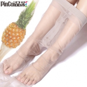 品彩网红菠萝防勾丝袜隐形3双装