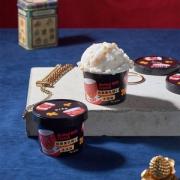Pree 黑白相生系列 冰淇淋80g*8杯组合装（香草曲奇*4杯+海盐黑巧克力*4杯）