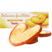 法国原装进口，Netto惠利丰 心形酥性饼干100g