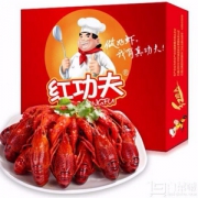 红功夫 熟冻麻辣小龙虾 22-29只 6-8钱/只 1.8kg（净虾重1Kg）*2件 135.55元包邮