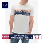 Gap 纯棉针织短袖T恤 聚划算113元