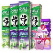 11日6点：DARLIE 黑人 茶倍健 防蛀含氟牙膏 140g*4 送漱口水