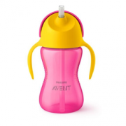 AVENT 新安怡 SCF795/02 儿童吸管杯 粉色 300ml  32.5元