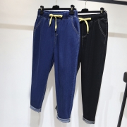 胖妞福利 大码牛仔裤宽松显瘦 券后￥54