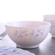 乐美雅（Luminarc） 时光系列 钢化玻璃饭碗 2只装/13cm