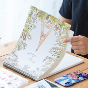 【优凡文具】加厚A4素描本50页