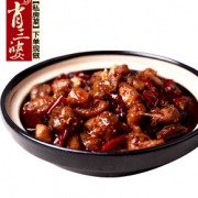 自贡冷吃兔肖三婆麻辣兔肉兔子肉成都兔头四川特产网红小吃小零食