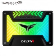Team 十铨 DELTA 500GB SATA3 RGB固态硬盘 黑色