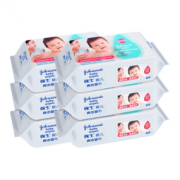 Johnson & Johnson 强生 婴儿爽洁湿巾 80片*6包  108.5元包邮