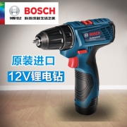 博世电钻家用充电手枪钻无线电动螺丝刀12V小型手电钻博士工具 318元