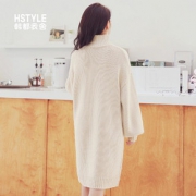 HSTYLE 韩都衣舍 RW8514 女士长款毛衣