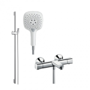 hansgrohe 汉斯格雅 飞雨E150 恒温花洒2件套装 2655  2198元包邮