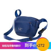 ARCTERYX/始祖鸟 户外小型日常多功能腰包斜挎包Maka 1 17171/7363 18新款蓝色/Olympus Blue 均码 272元