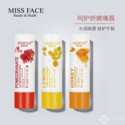 屈臣氏有售，Missface 蜜丝菲诗 润唇膏3.2g*3支 ￥19.9包邮