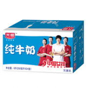 光明 纯牛奶 250mlx24盒x2件