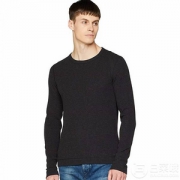 限尺码，BOSS Hugo Boss 雨果·博斯 男士纯棉长袖针织衫 Prime会员免费直邮含税
