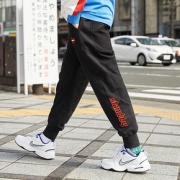 inxxstreet Stand by 男春季简约字母刺绣新款运动长裤