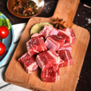 8件 伊赛 巴西进口 牛腩块 500g