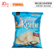 35%海虾肉含量：KROBE 印尼进口虾片 70gx12包