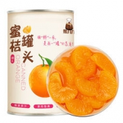 熊九九 糖水蜜桔水果罐头 425g *8件 63.2（满减，合7.9元/件）