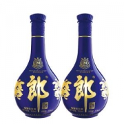 郎酒 青花郎 二十年 53度 酱香型白酒 500ml*2瓶