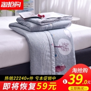 全尺寸 水洗棉单双人空调被夏凉被 券后￥36