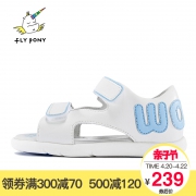 FlyPony舒适透气露趾女小中童宝宝凉鞋 FC18SN2L09 234元