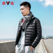 雅鹿 男士薄款羽绒外套 129元包邮（需用券）