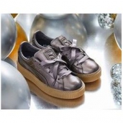 PUMA 彪马 Basket Platform Luxe 女子厚底运动鞋 299元包邮（需用券）
