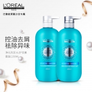 巴黎欧莱雅 沙龙专属丝泉净化洗发水 600mlx2 108元包邮（需用券）