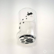 日本进口，津轻 猫咪足迹玻璃杯 230ml*3个 Prime会员凑单免费直邮含税