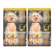 nutram 纽顿 T28 全期犬粮 去骨鳟鱼+三文鱼 6kg*2包  610元包邮