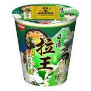 限地区： NISSIN 日清 拉王 九州黑蒜油豚骨风味 方便面 80g/杯