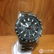 Seiko 精工 SSB031PC 三眼计时石英男表 Prime会员免费直邮含税