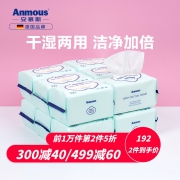 20日0点:Anmous 安慕斯 婴儿棉柔巾 100*12包 *2件