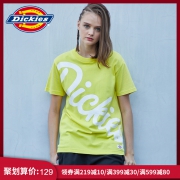Dickies 全棉亮眼印花短袖T恤 促销力减只要129
