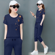 女春夏时尚修身跑步休闲两件套 券后￥98