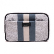 BALLY 巴利 QUINNY 135 男士条纹织物腰包斜挎包 749.5元包邮（1件5折）