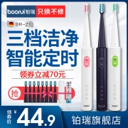 德国铂瑞 声波usb电动牙刷软毛防水 券后￥19.9