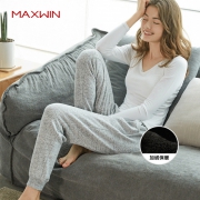 MAXWIN 马威 174272002A 女士起绒家居裤
