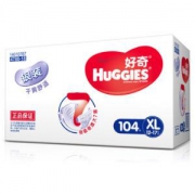 HUGGIES 好奇 银装 婴儿纸尿裤 XL号 104片 *4件