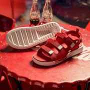 19日0点：安踏（ANTA） 可口可乐联名 情侣沙滩鞋