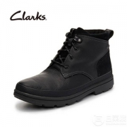 限43码，Clarks 其乐 Rushway Mid 男士GTX防水真皮短靴 Prime会员免费直邮含税