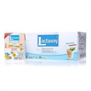 力大狮 Lactasoy 黄豆味豆奶 125ml*6盒