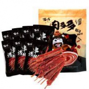 嘴痒零食 香辣鸭肉串 70g每份7包*4份