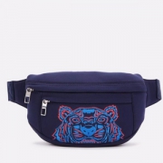 KENZO 高田贤三 Neoprene 19春夏 男士虎头刺绣胸包