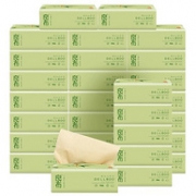 良布 竹纤维本色抽纸 3层x27包x2件