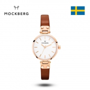 瑞典进口 Mockberg 简约复古文艺风 女石英表 意大利牛皮表带 459元包顺丰 平常1080元